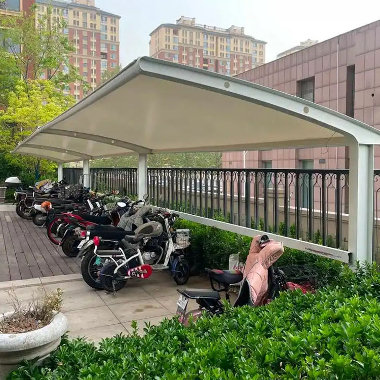 淮滨县膜结构电动车棚